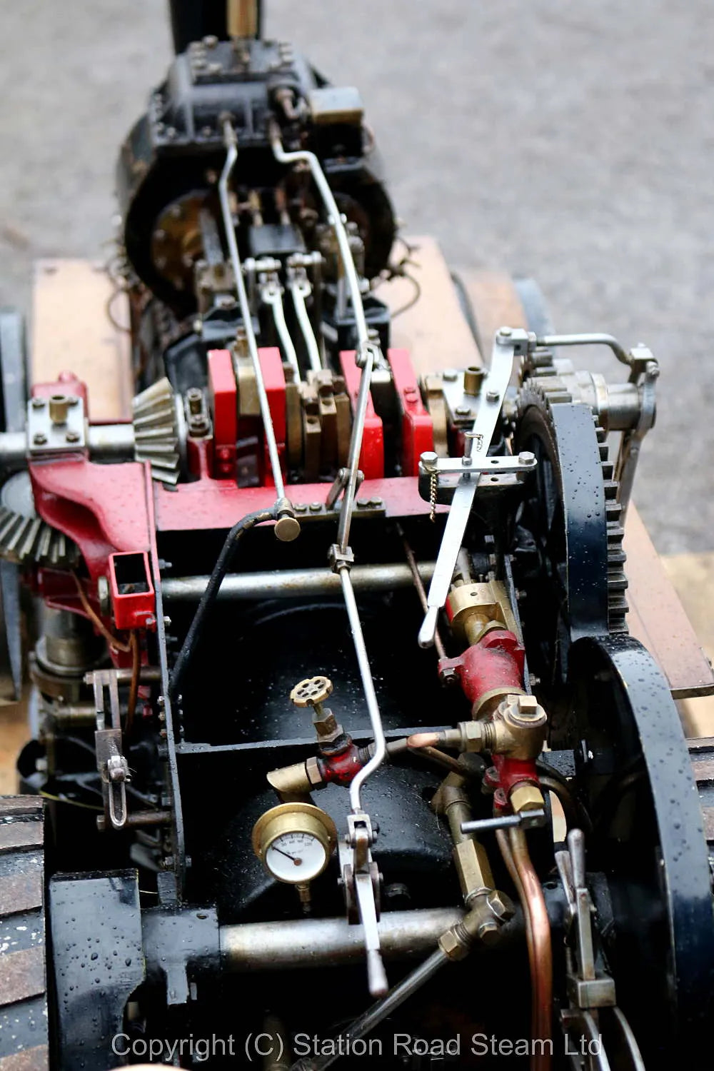 2 inch scale Fowler BB1 ploughing engine