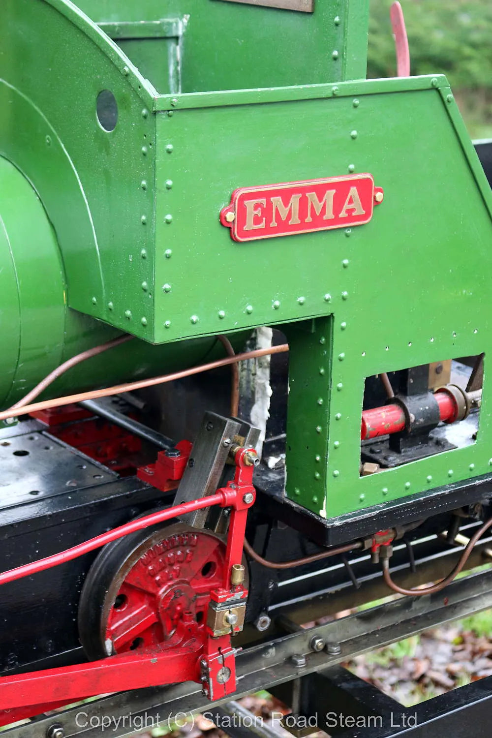 7 1/4 inch gauge Darjeeling" "Romulus with tender