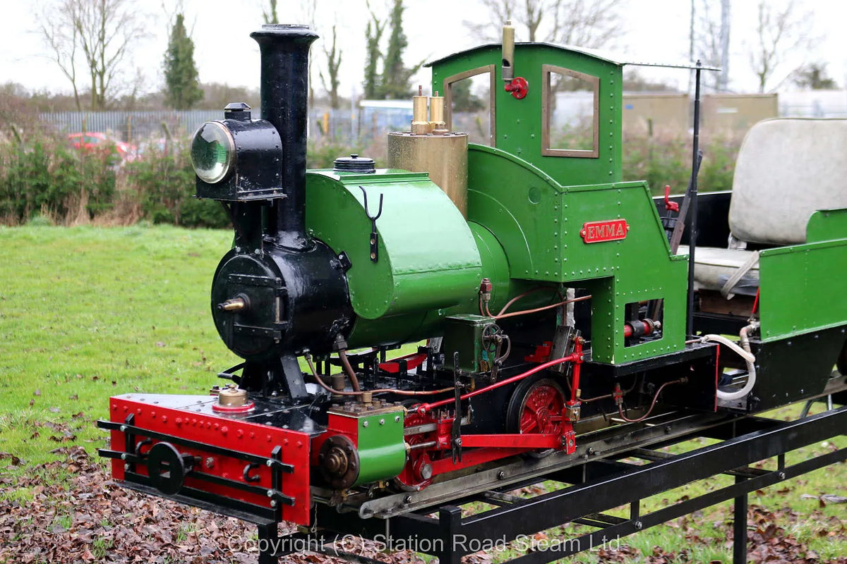 7 1/4 inch gauge Darjeeling" "Romulus with tender