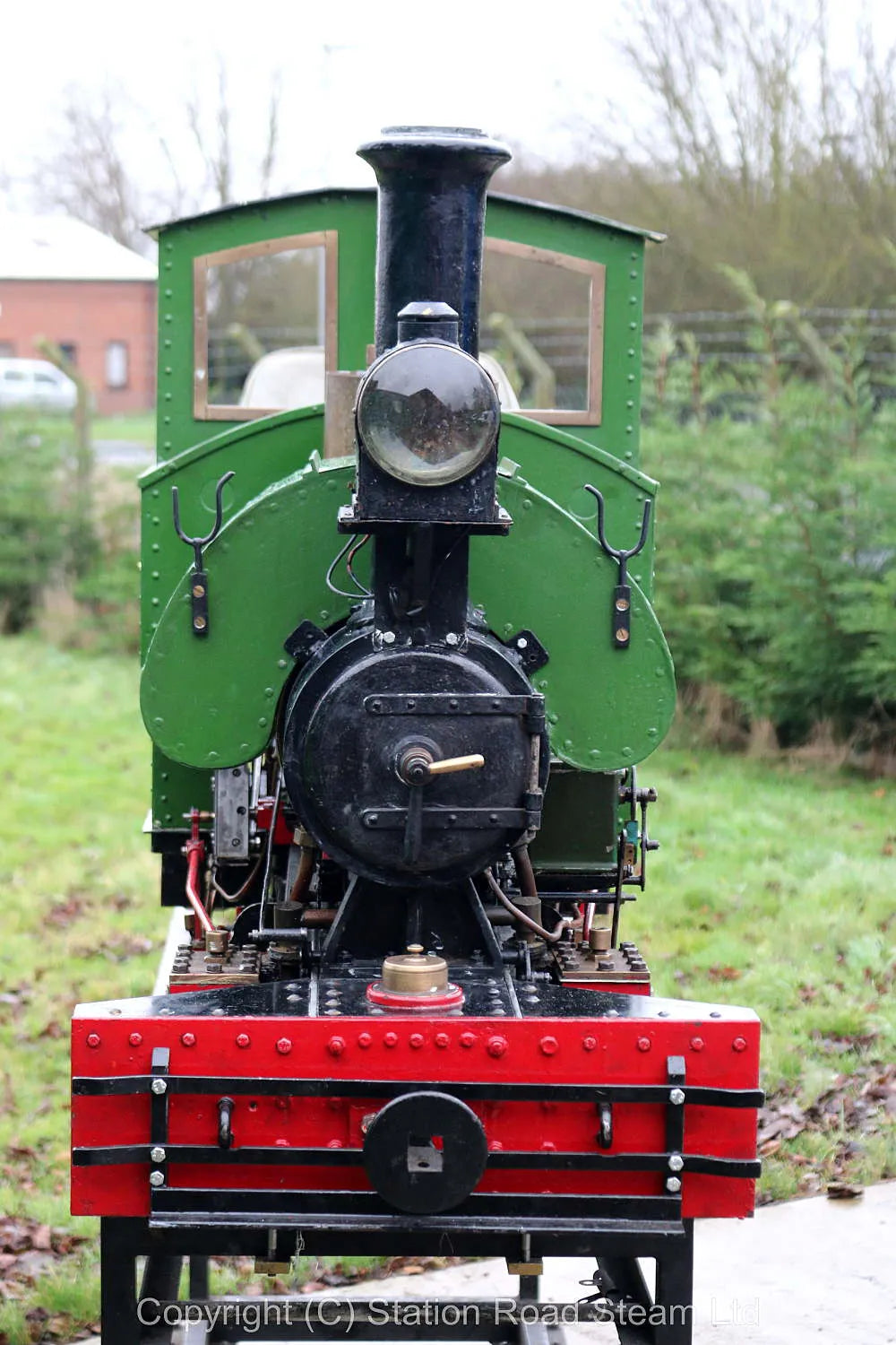 7 1/4 inch gauge Darjeeling" "Romulus with tender