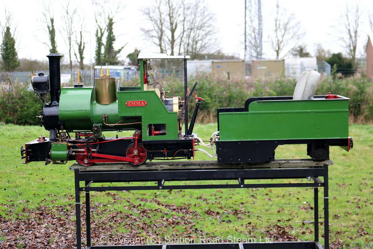7 1/4 inch gauge Darjeeling" "Romulus with tender