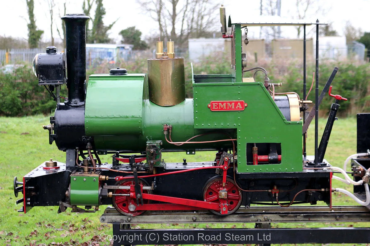 7 1/4 inch gauge Darjeeling" "Romulus with tender