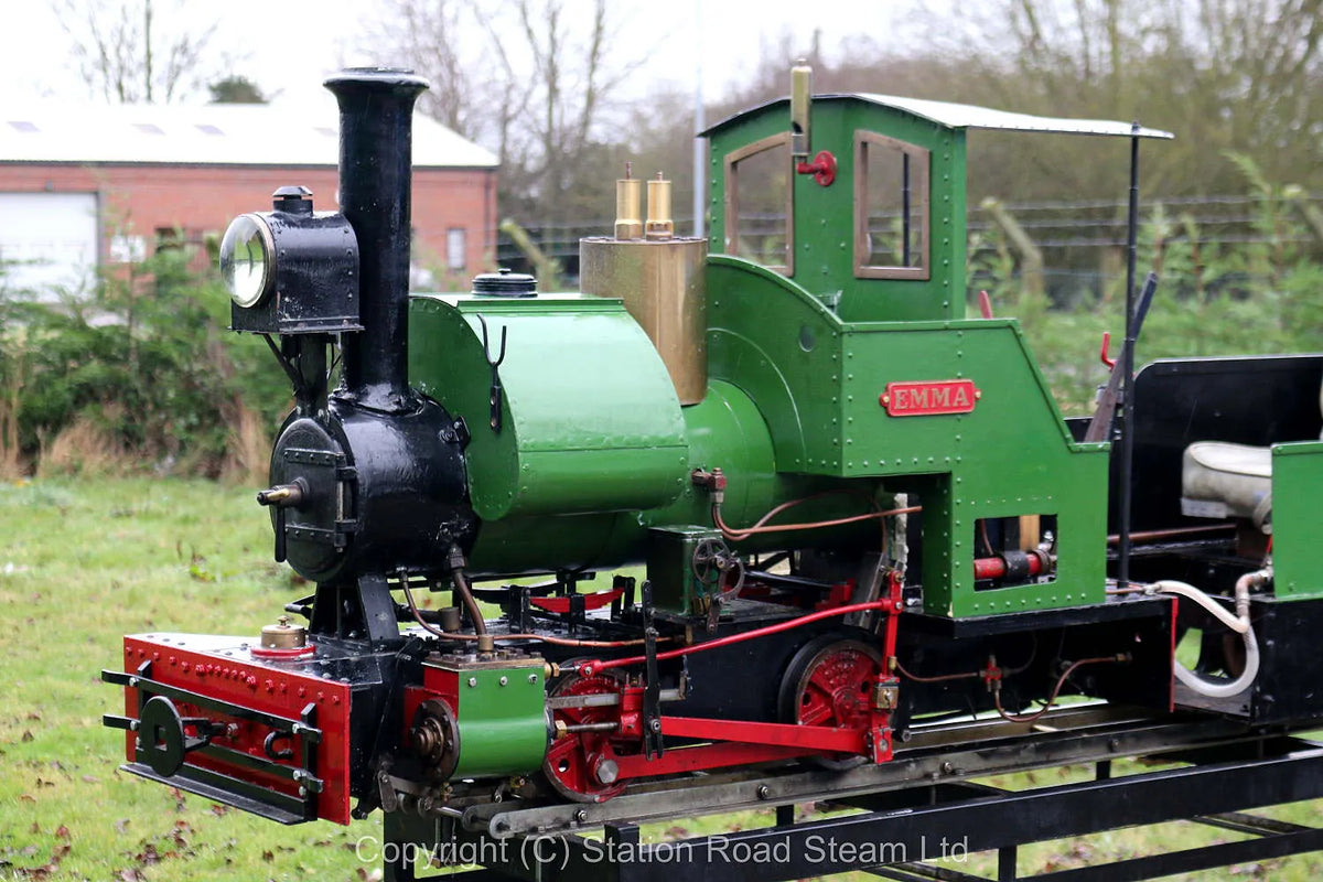 7 1/4 inch gauge Darjeeling" "Romulus with tender
