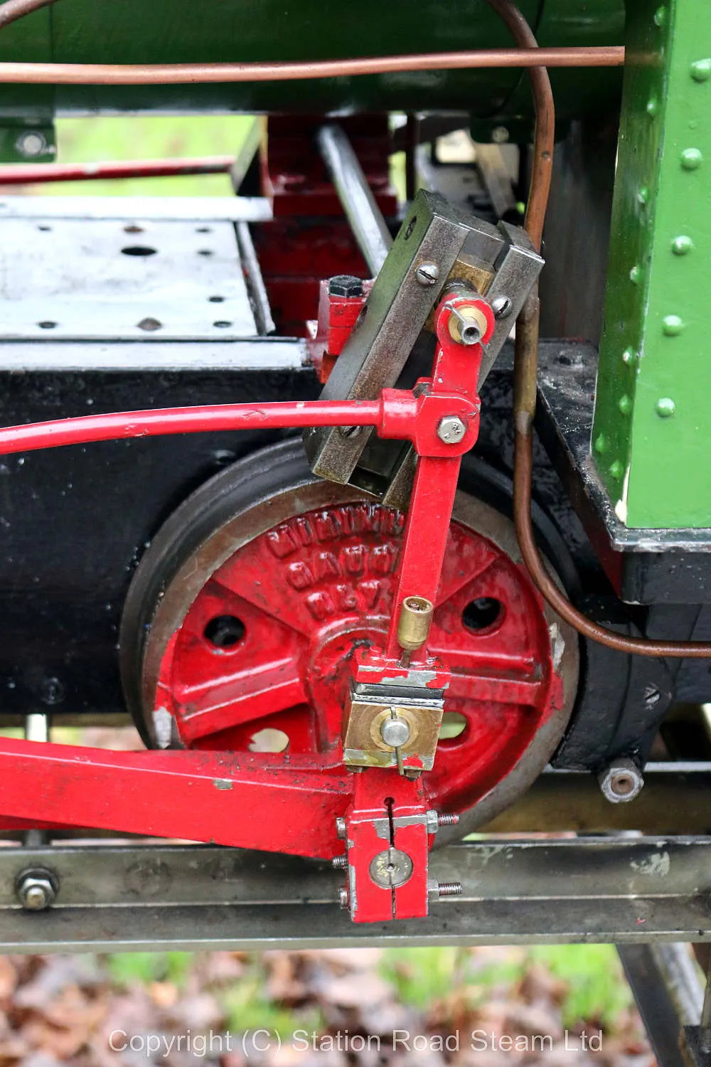 7 1/4 inch gauge Darjeeling" "Romulus with tender
