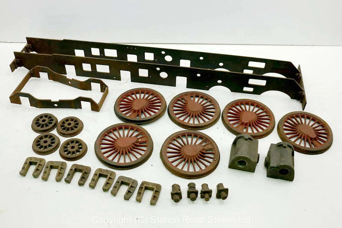 3 1/2 inch gauge GWR King castings