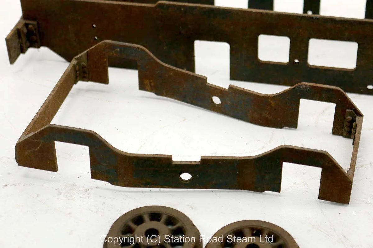 3 1/2 inch gauge GWR King castings