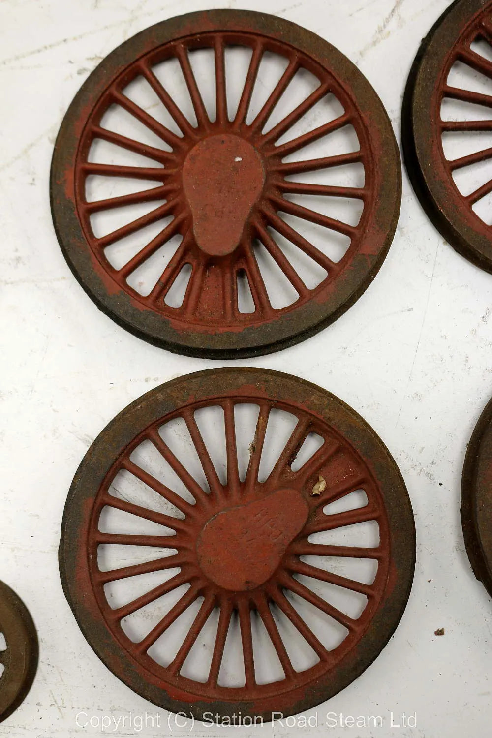 3 1/2 inch gauge GWR King castings