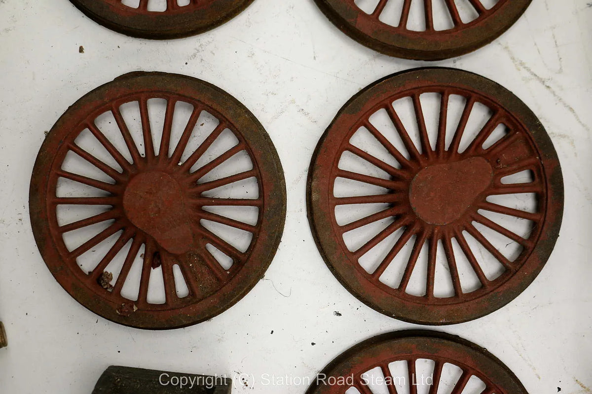 3 1/2 inch gauge GWR King castings