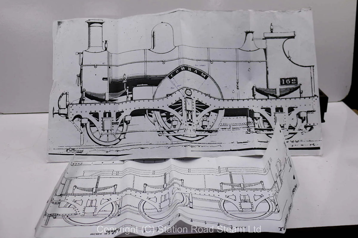 5 inch gauge GWR Dean 2-2-2 with boiler kit