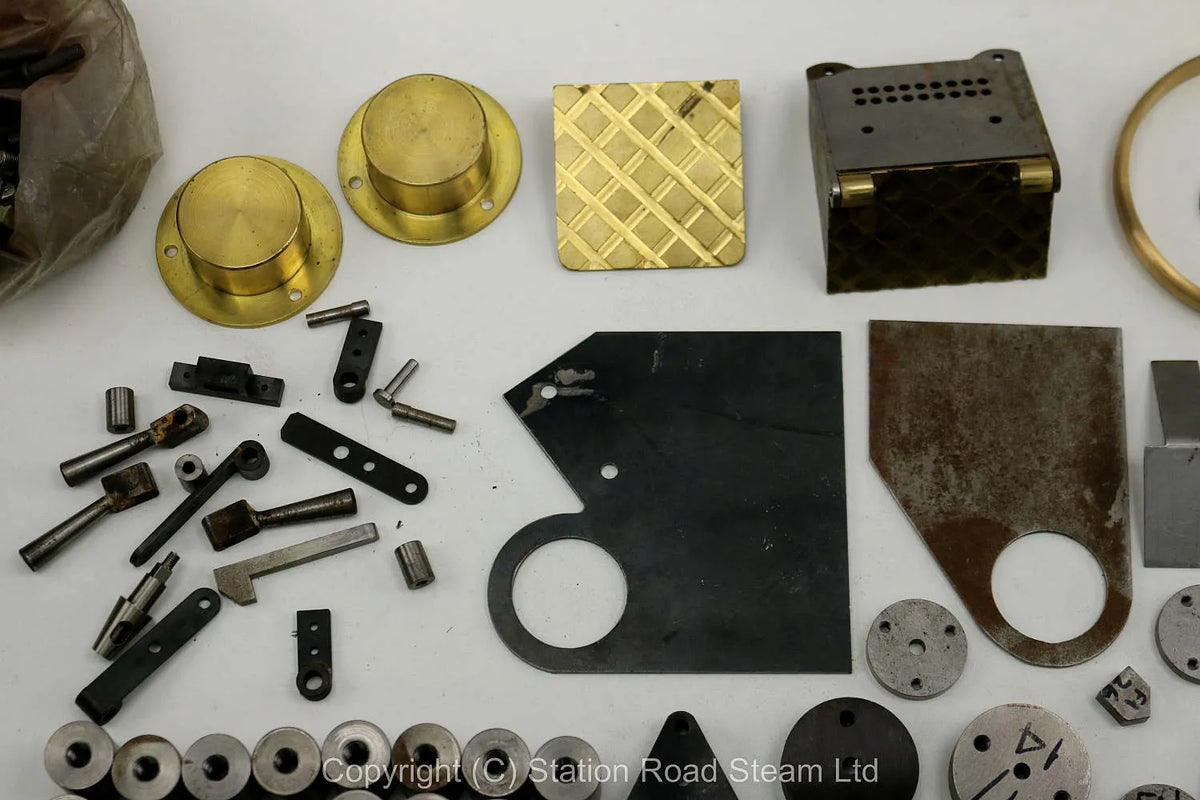 Wheels, boiler kit and professionally machined parts for 4 inch scale Foster