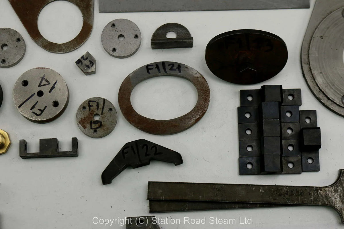 Wheels, boiler kit and professionally machined parts for 4 inch scale Foster