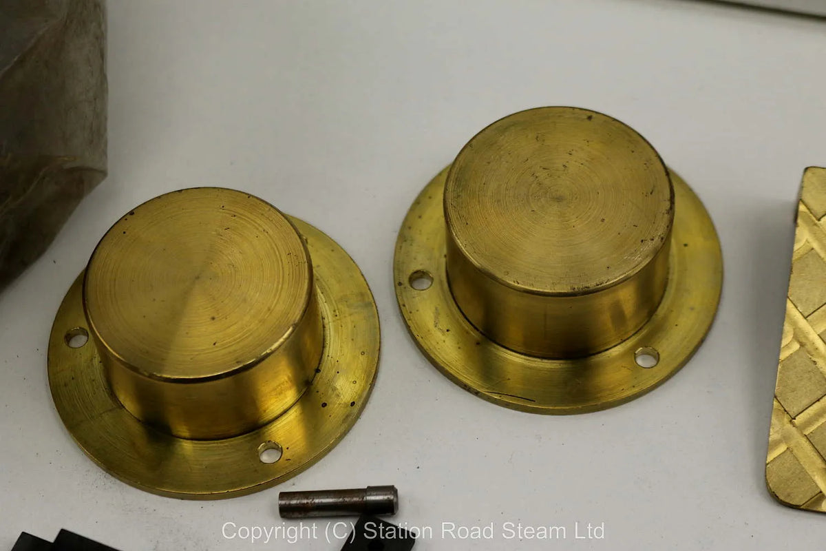 Wheels, boiler kit and professionally machined parts for 4 inch scale Foster