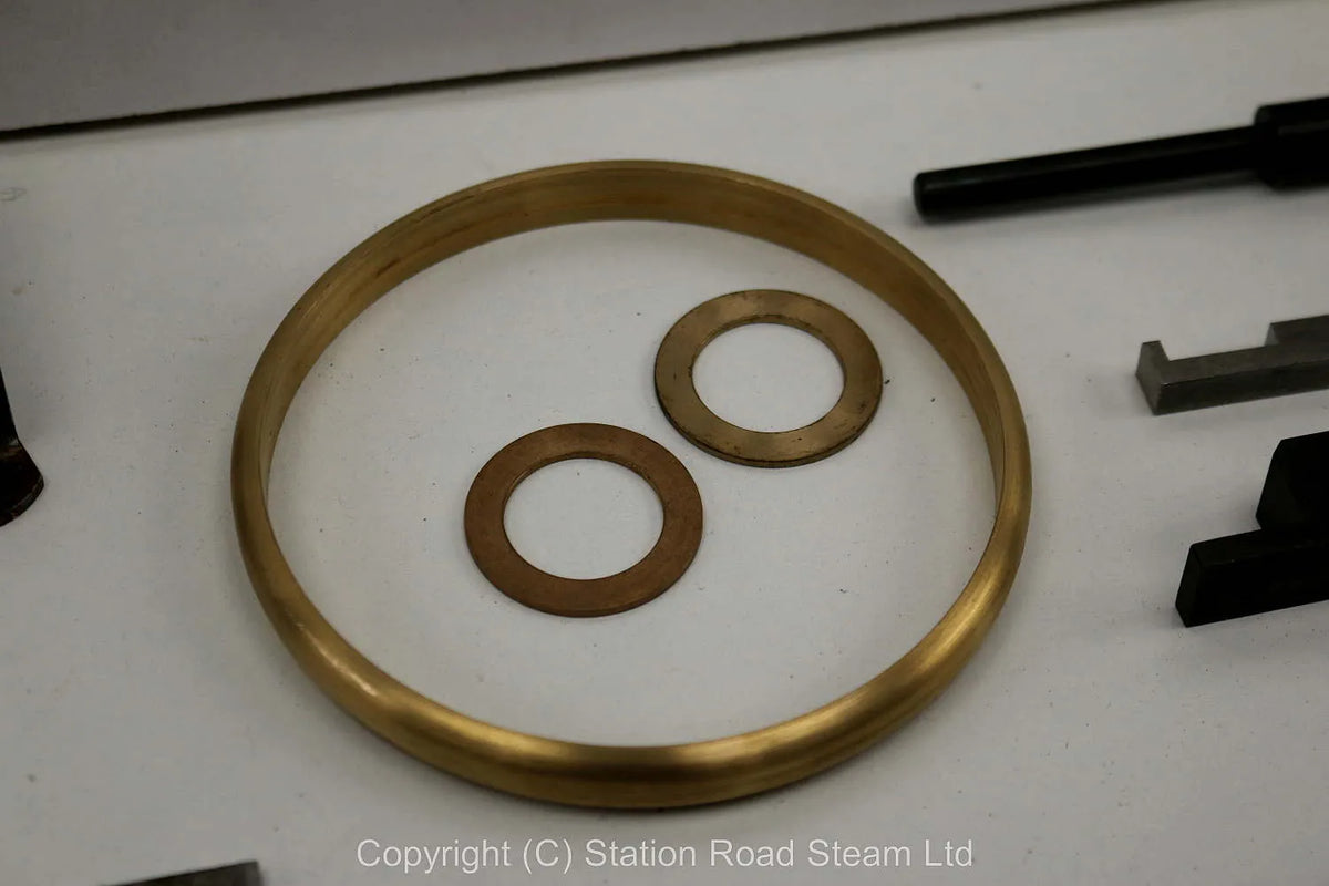 Wheels, boiler kit and professionally machined parts for 4 inch scale Foster
