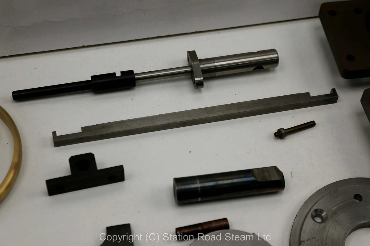 Wheels, boiler kit and professionally machined parts for 4 inch scale Foster