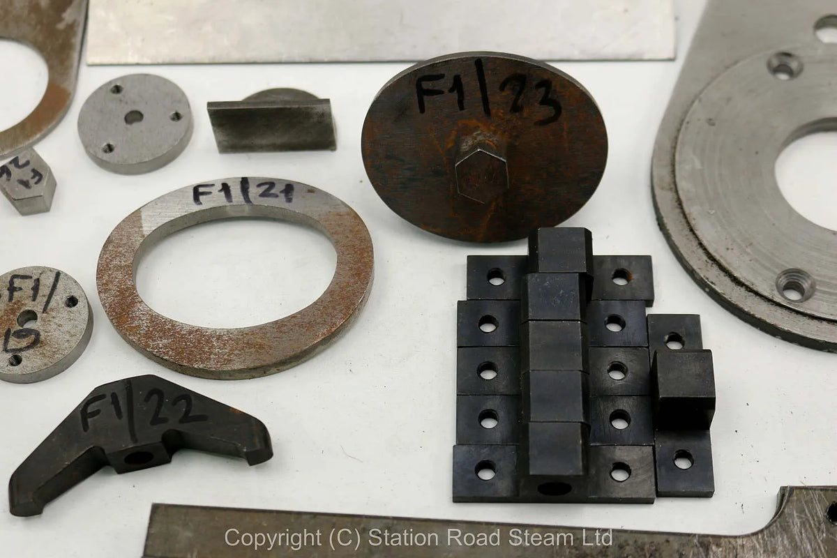 Wheels, boiler kit and professionally machined parts for 4 inch scale Foster
