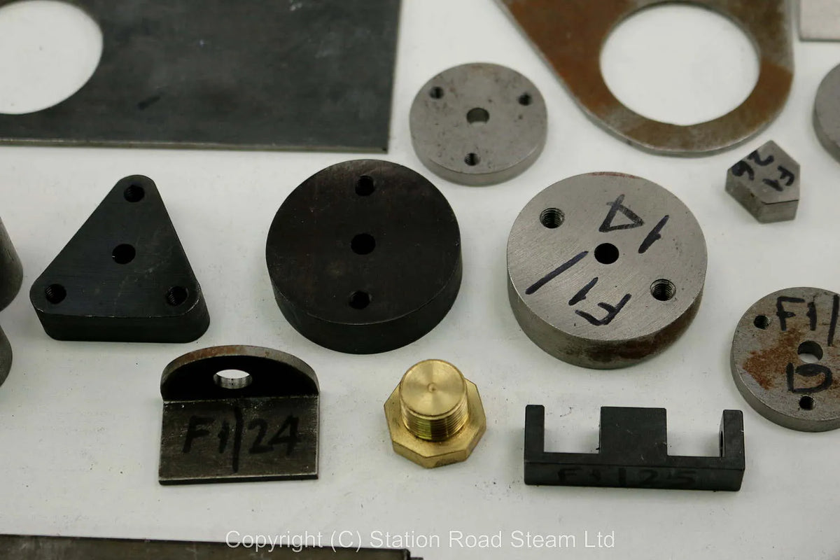 Wheels, boiler kit and professionally machined parts for 4 inch scale Foster