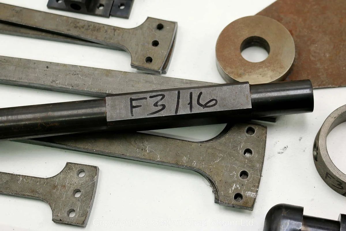 Wheels, boiler kit and professionally machined parts for 4 inch scale Foster