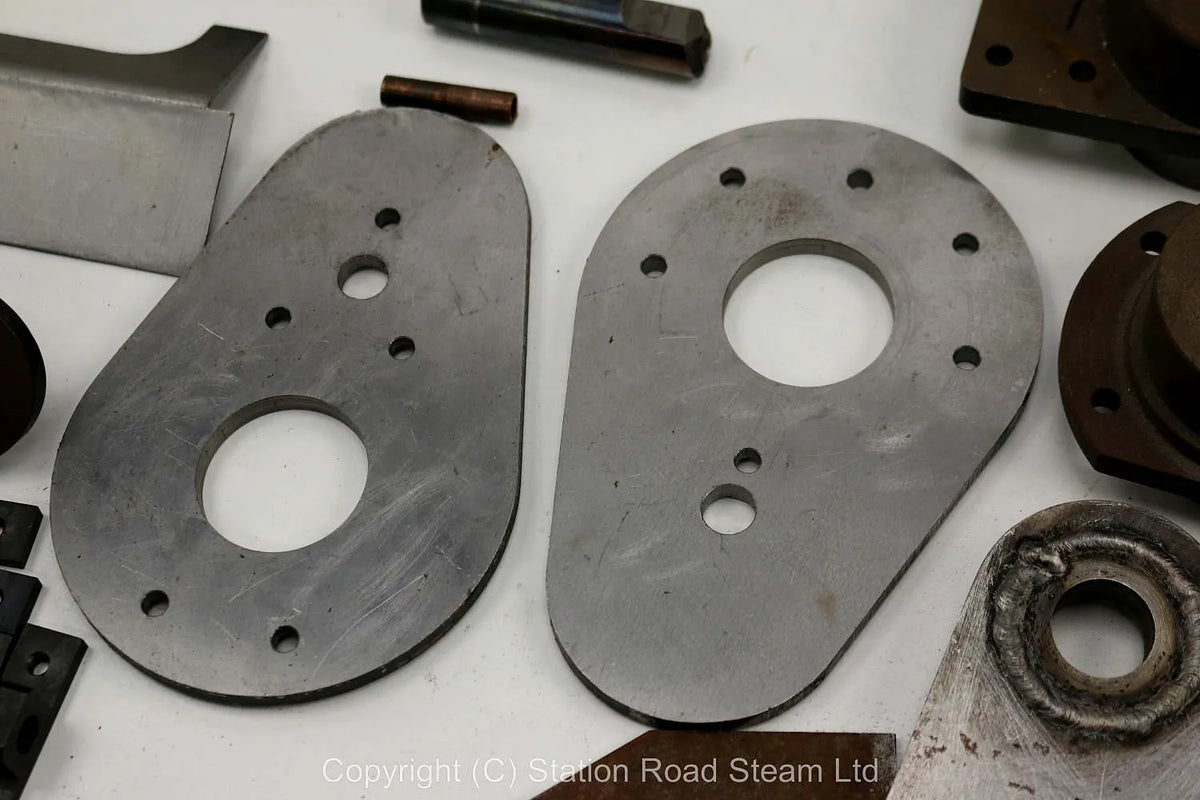 Wheels, boiler kit and professionally machined parts for 4 inch scale Foster