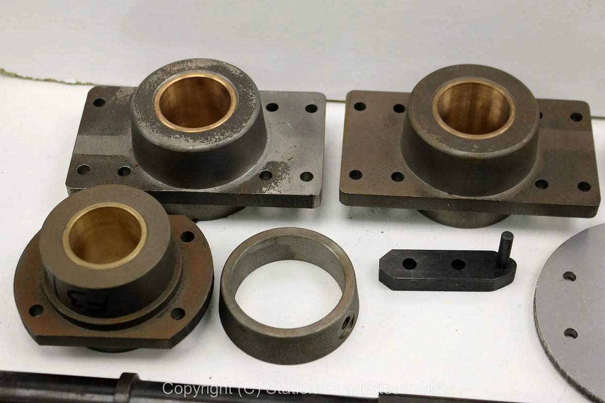 Wheels, boiler kit and professionally machined parts for 4 inch scale Foster