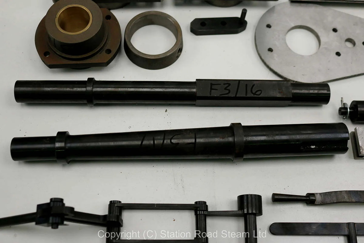 Wheels, boiler kit and professionally machined parts for 4 inch scale Foster