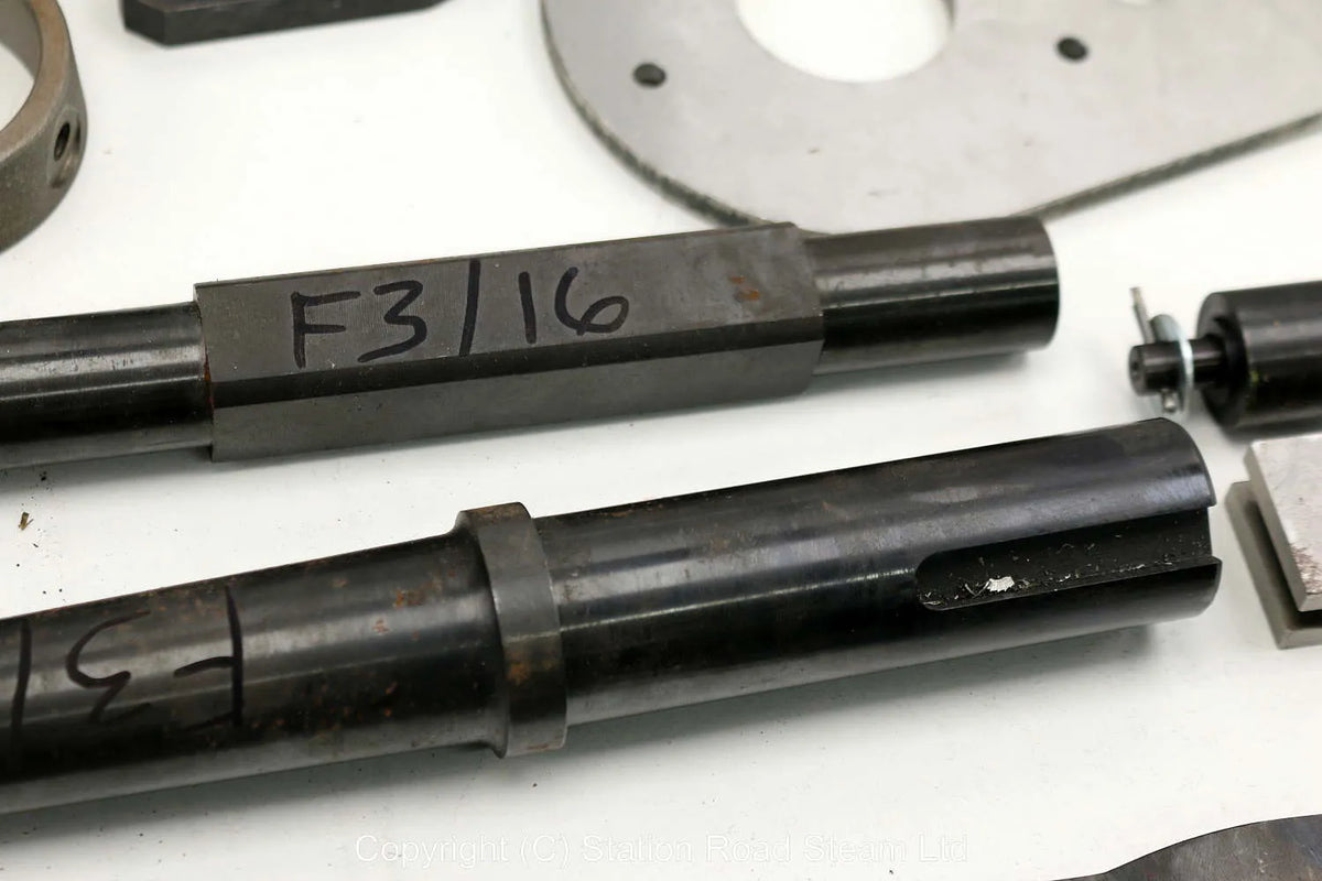 Wheels, boiler kit and professionally machined parts for 4 inch scale Foster