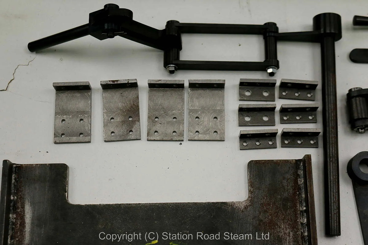 Wheels, boiler kit and professionally machined parts for 4 inch scale Foster