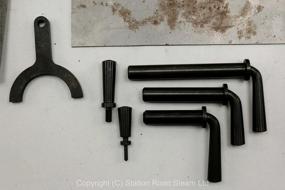 Wheels, boiler kit and professionally machined parts for 4 inch scale Foster