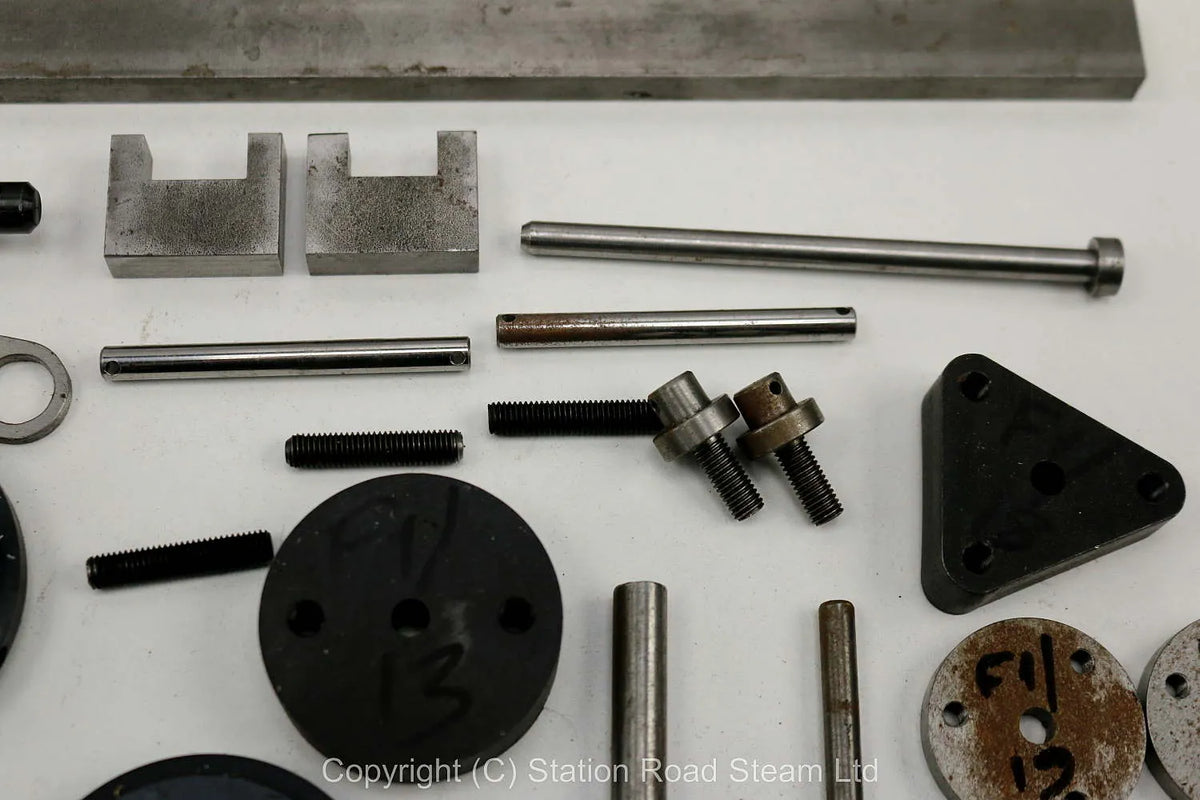 Wheels, boiler kit and professionally machined parts for 4 inch scale Foster