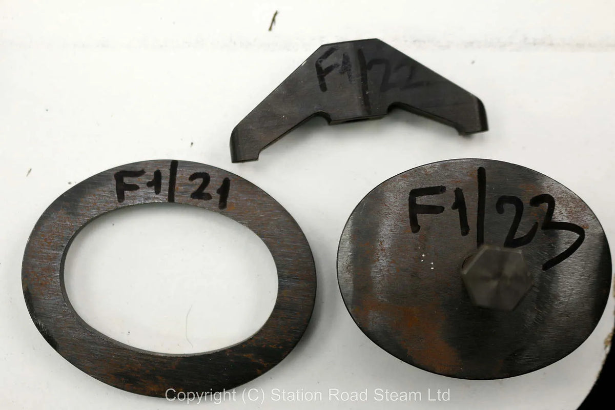 Wheels, boiler kit and professionally machined parts for 4 inch scale Foster