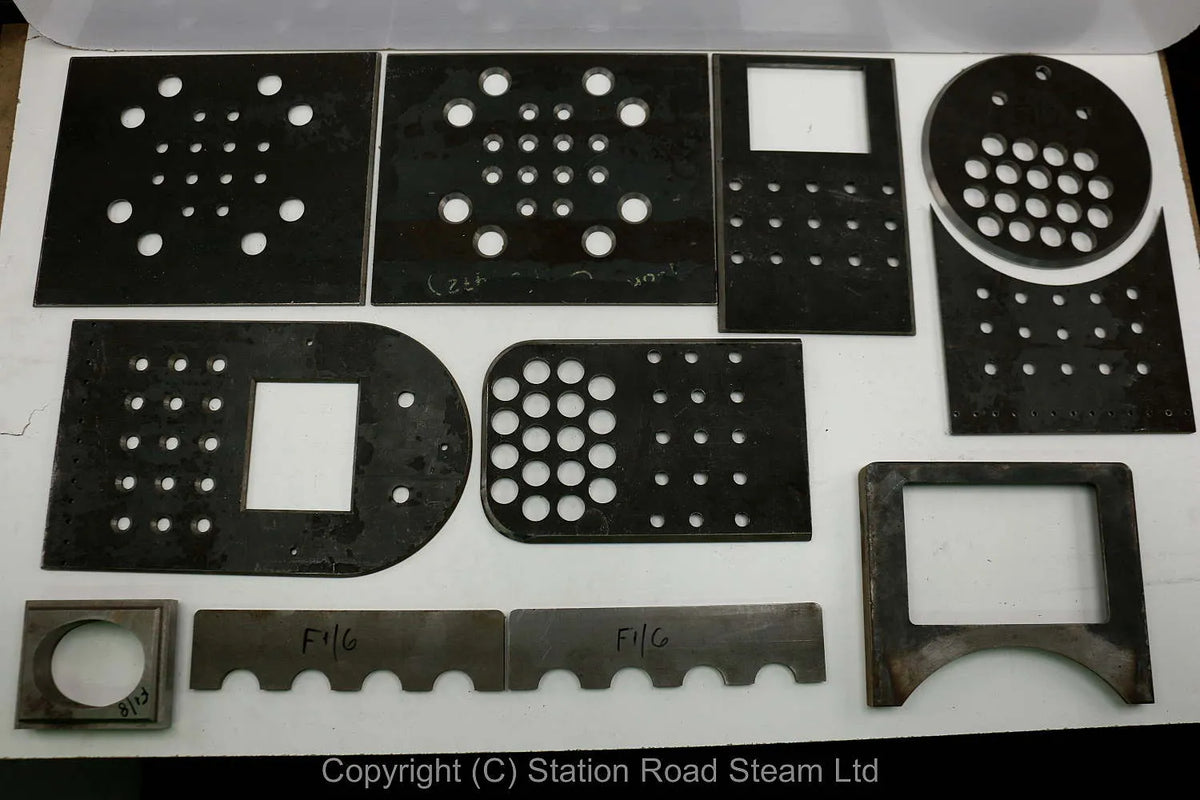 Wheels, boiler kit and professionally machined parts for 4 inch scale Foster