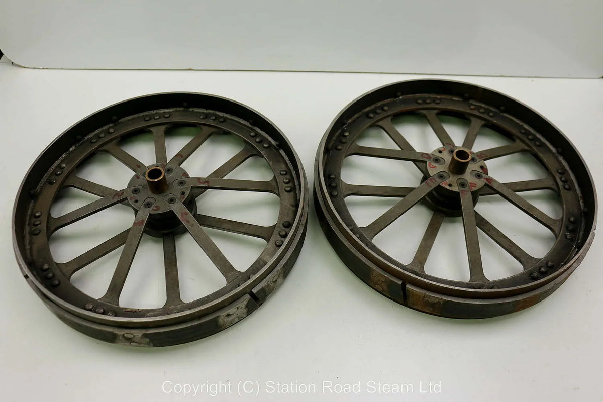 Wheels, boiler kit and professionally machined parts for 4 inch scale Foster