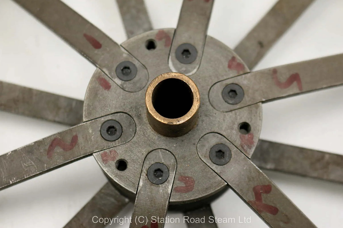 Wheels, boiler kit and professionally machined parts for 4 inch scale Foster