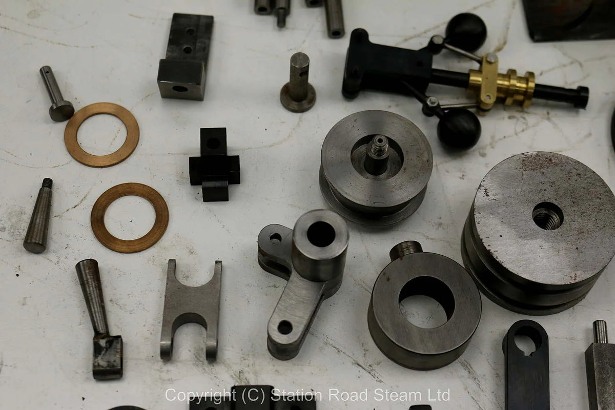 Wheels, boiler kit and professionally machined parts for 4 inch scale Foster
