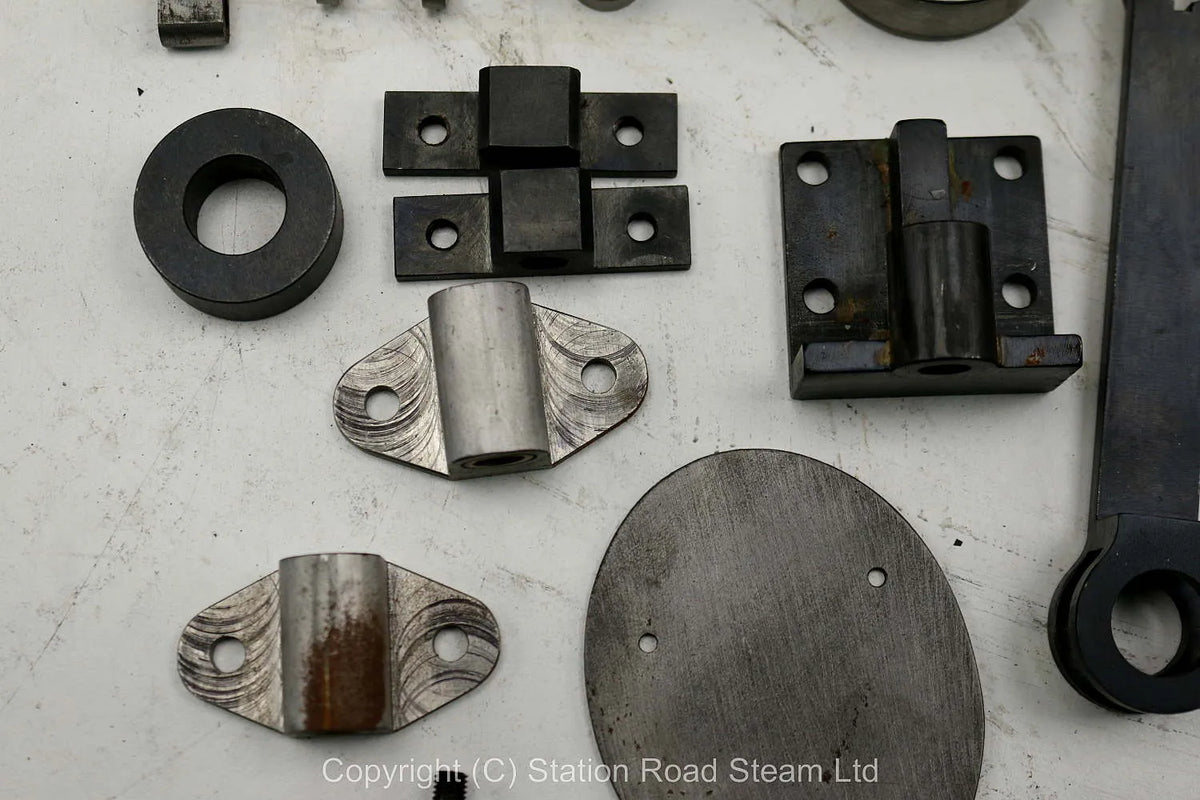 Wheels, boiler kit and professionally machined parts for 4 inch scale Foster
