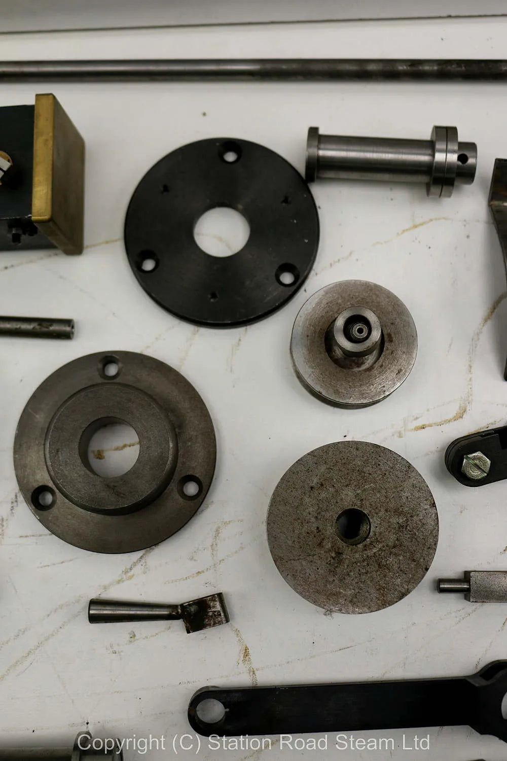 Wheels, boiler kit and professionally machined parts for 4 inch scale Foster