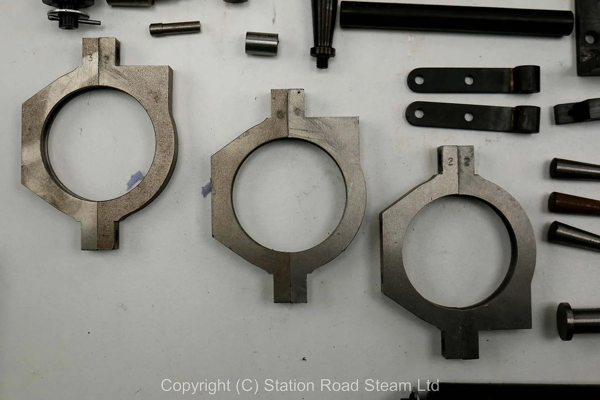 Wheels, boiler kit and professionally machined parts for 4 inch scale Foster