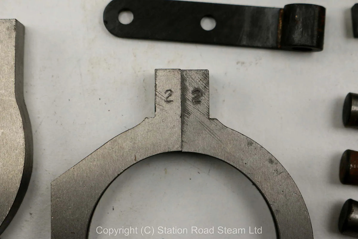 Wheels, boiler kit and professionally machined parts for 4 inch scale Foster