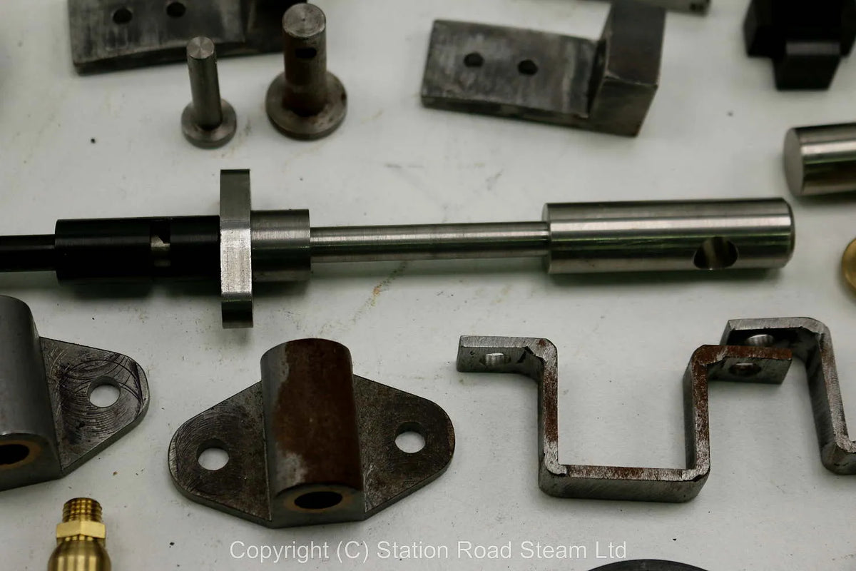 Wheels, boiler kit and professionally machined parts for 4 inch scale Foster