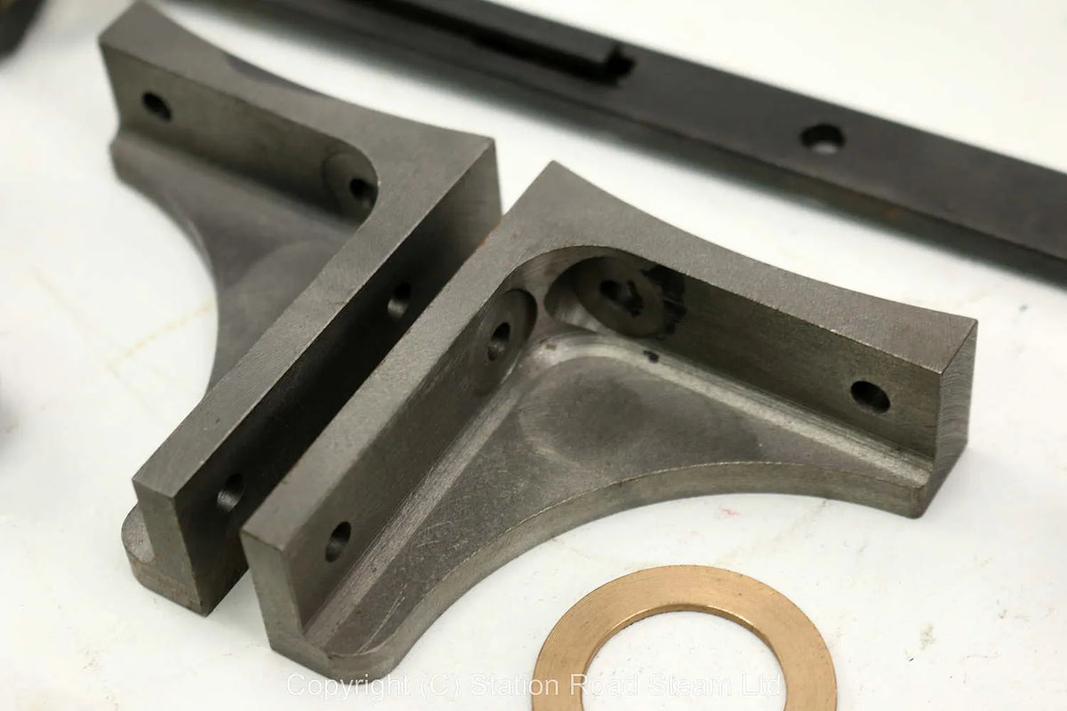 Wheels, boiler kit and professionally machined parts for 4 inch scale Foster