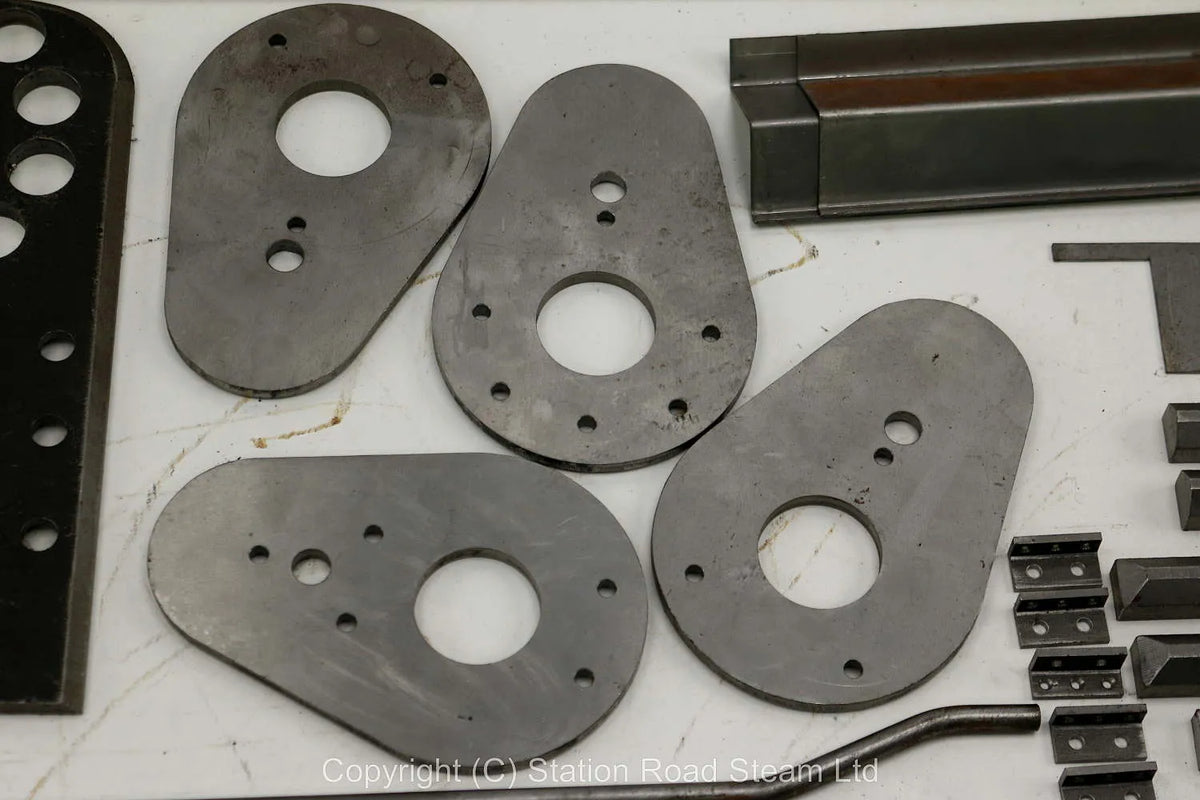 Wheels, boiler kit and professionally machined parts for 4 inch scale Foster
