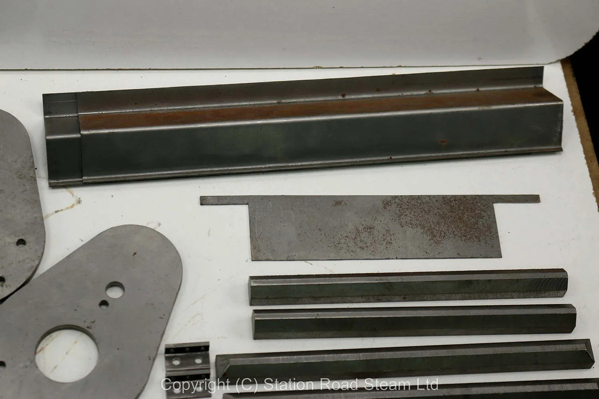 Wheels, boiler kit and professionally machined parts for 4 inch scale Foster