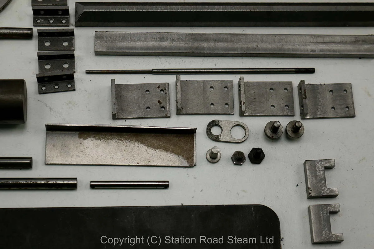 Wheels, boiler kit and professionally machined parts for 4 inch scale Foster