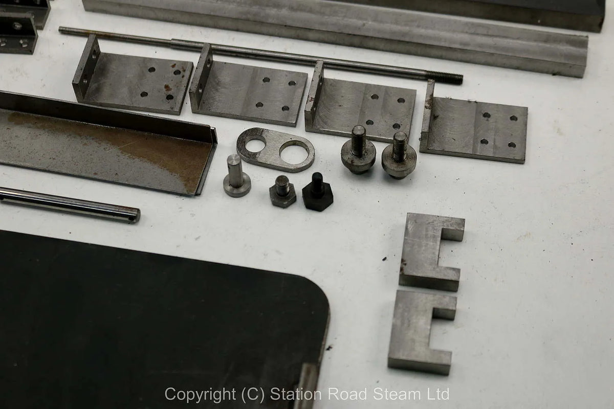 Wheels, boiler kit and professionally machined parts for 4 inch scale Foster