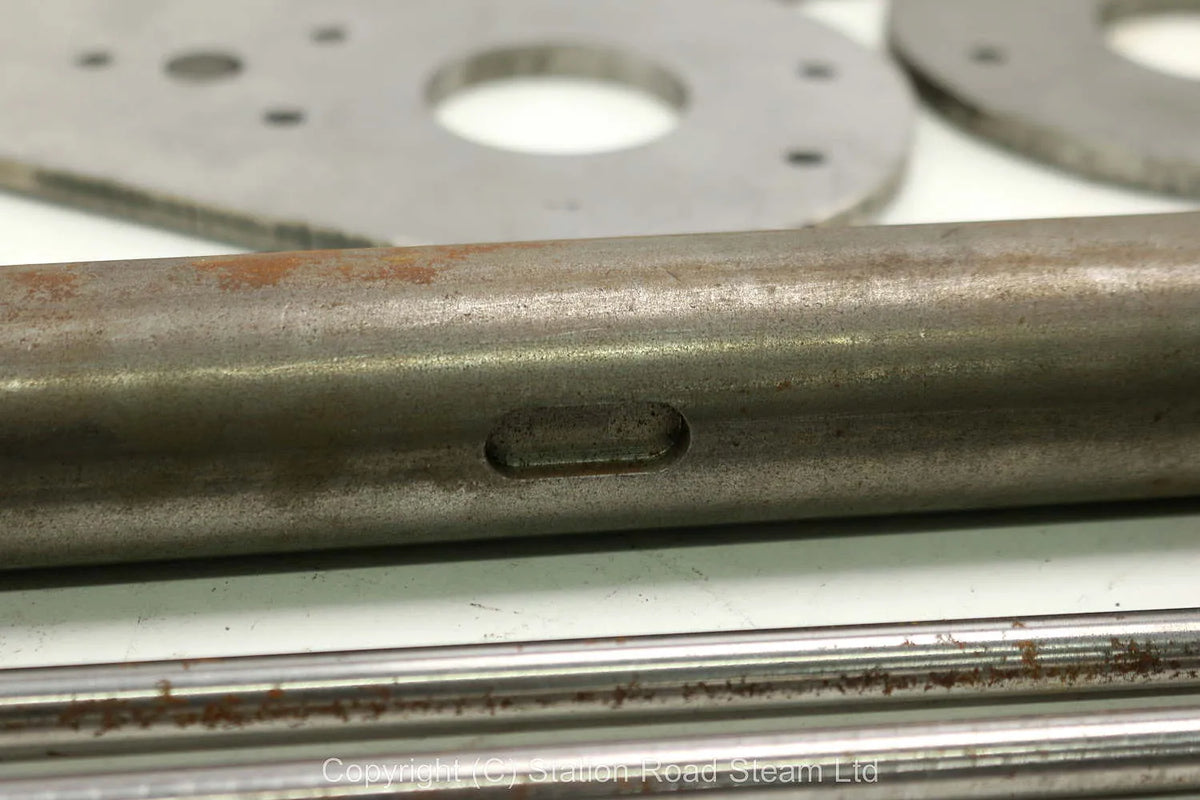 Wheels, boiler kit and professionally machined parts for 4 inch scale Foster