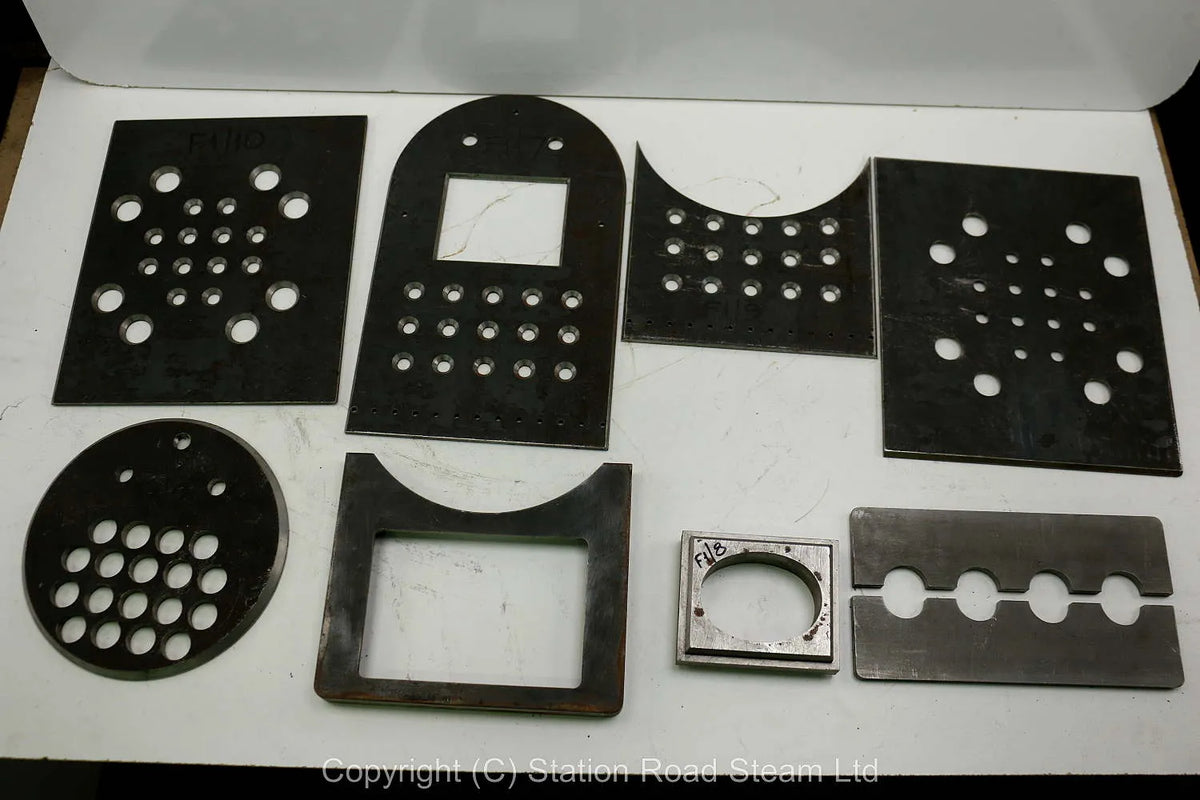 Wheels, boiler kit and professionally machined parts for 4 inch scale Foster