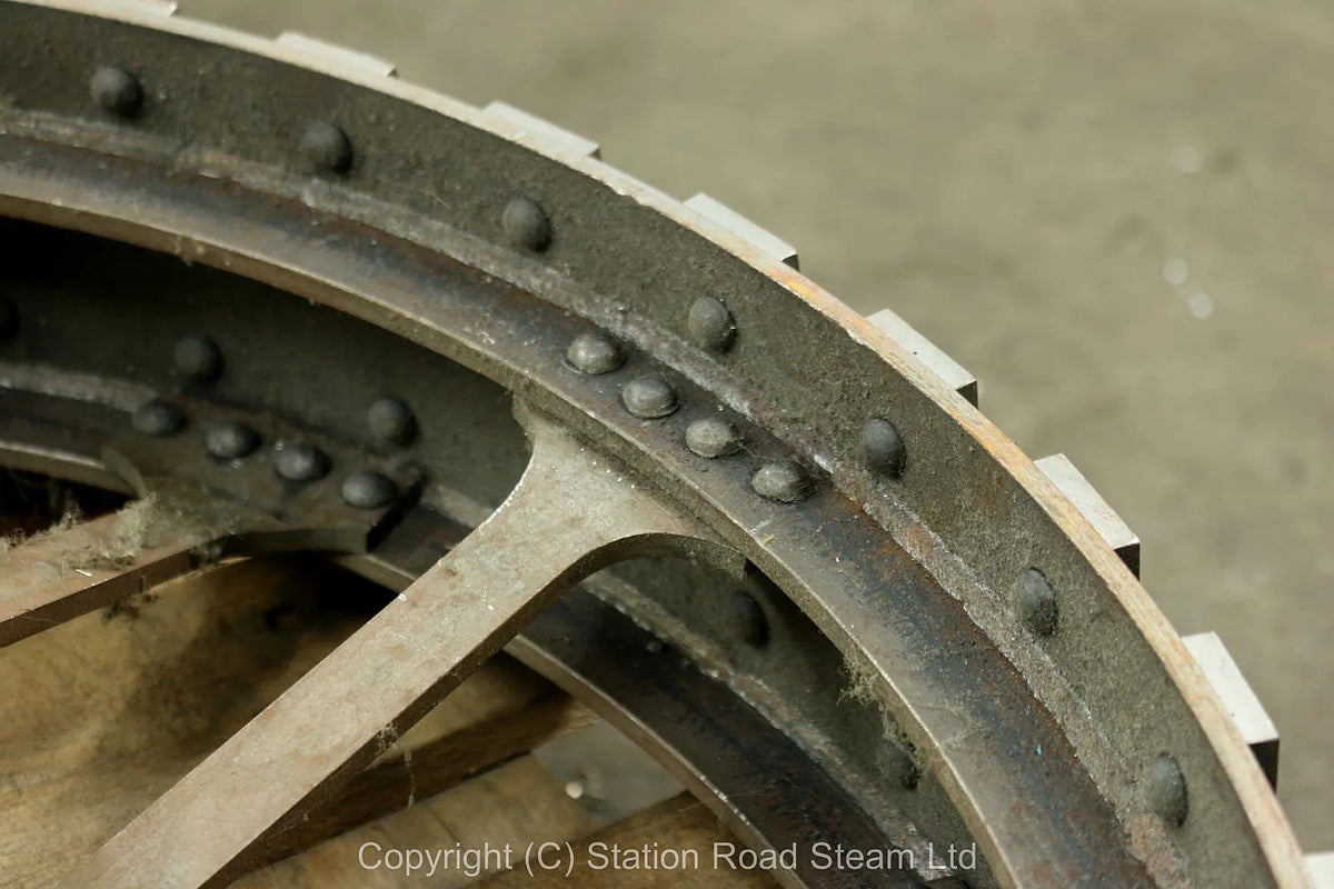 Wheels, boiler kit and professionally machined parts for 4 inch scale Foster