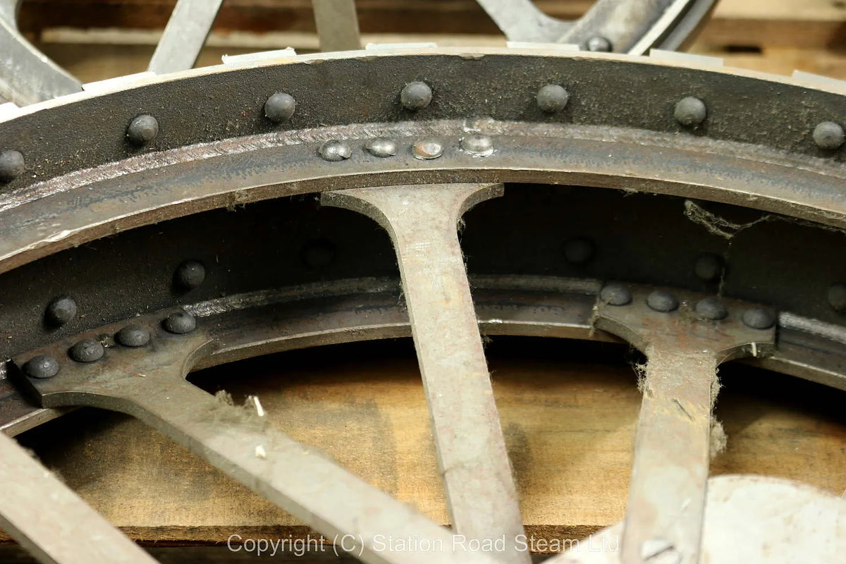 Wheels, boiler kit and professionally machined parts for 4 inch scale Foster