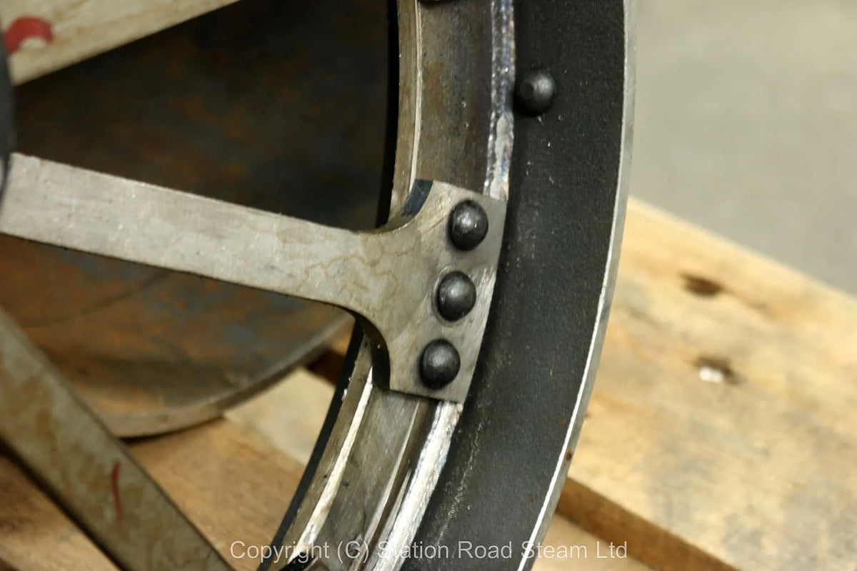 Wheels, boiler kit and professionally machined parts for 4 inch scale Foster
