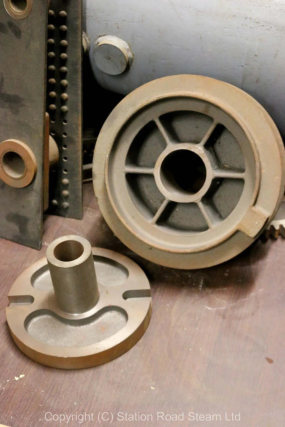 Part-built 4 inch scale Foster traction engine
