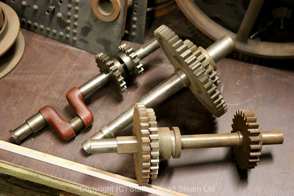 Part-built 4 inch scale Foster traction engine